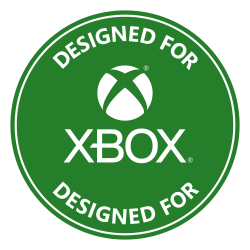 Designed for Xbox badge.