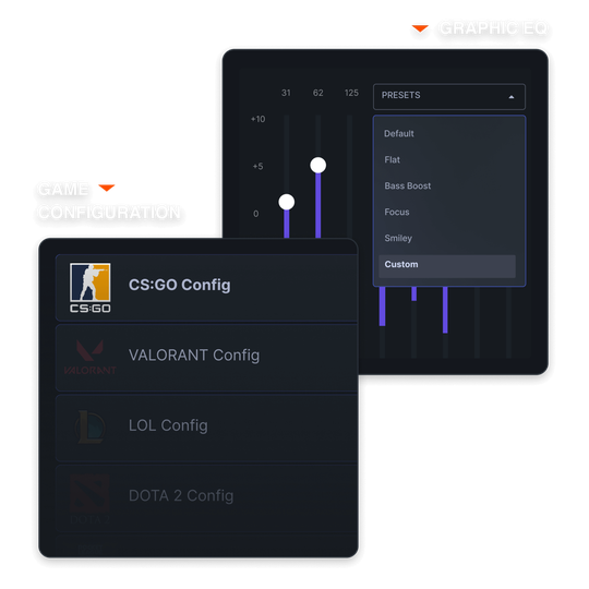 Software widgets from SteelSeries Engine
