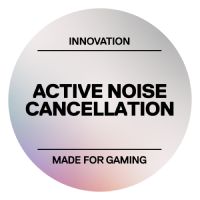 Active Noise Cancellation badge.